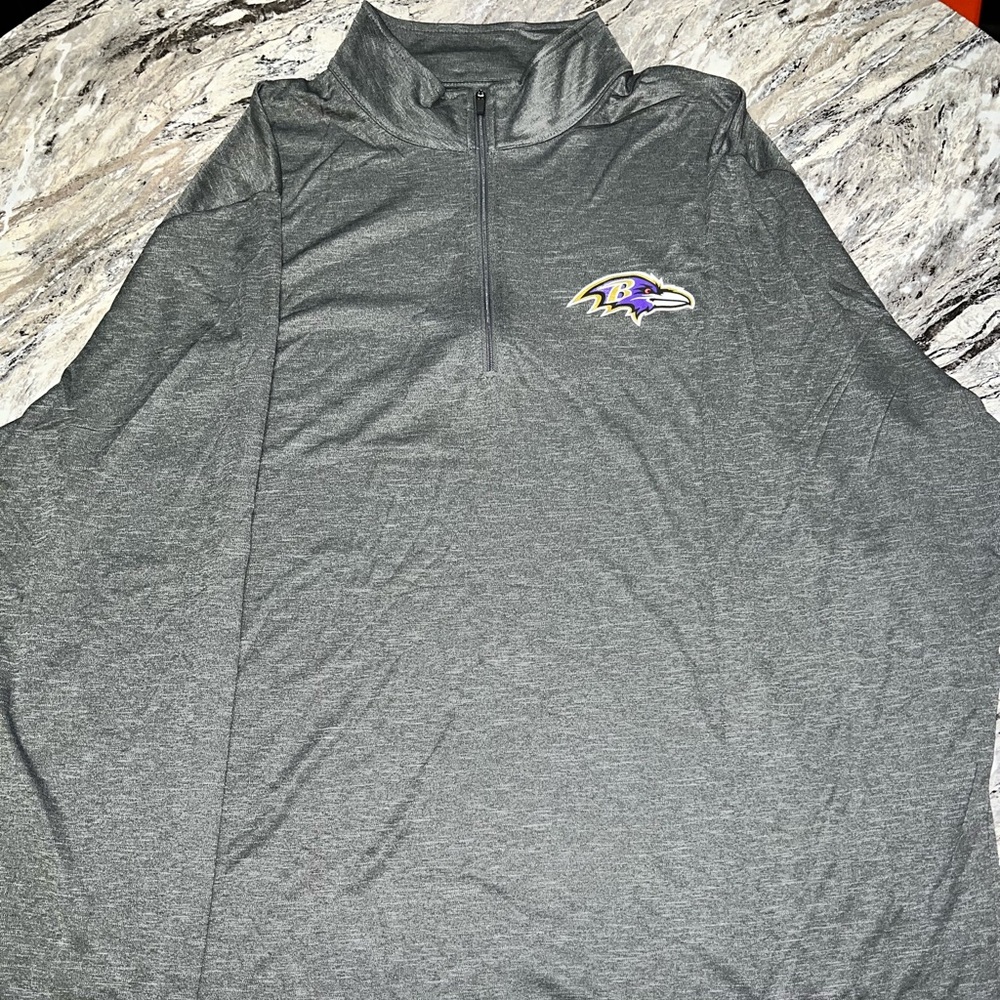 Baltimore Ravens quarter zip sweatshirt